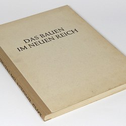 WW2 Architecture Photo Book 1930s 1940s Vol. I w/207 pictures Reichskanzlei etc.