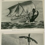 German Sailing ships Book 5000 years history w/80 drawings Egypt