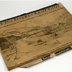 Reichsautobahn Art Calendar 1942 w/53 graphics German Highway Motorway Freeway