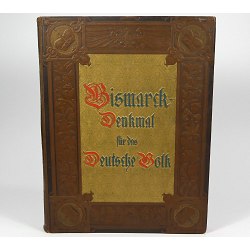 Otto von Bismarck Monumental German Luxury Book 1898 - 9.6 lbs Germany