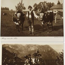 Bavaria Highlands 1920s Photo Book w/48 gravures Munich Alps Garmisch