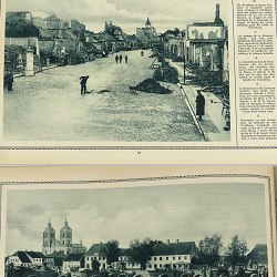 1915 WW1 Photo Album - East Prussia Ruins, Ortelsburg, Hohenstein, Pro