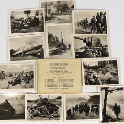 12 PK Ostfront Photographs 1940s Russia WW2 Eastern Front Soviet Tanks