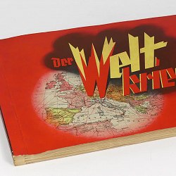 German Cigarette Card Album WW1 w/270 France Italy Russia Turkey WWI