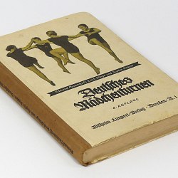 German Girls' Gymnastics Photo Book 1940 Gym Excercises Classes