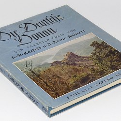 1st AgfaColor Photo Book of German Danube 1939 Bavaria Austria Braunau