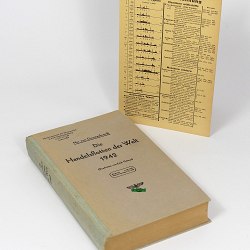 Merchant Fleets 1942 w/600 sketches Ship identification U-Boat Book