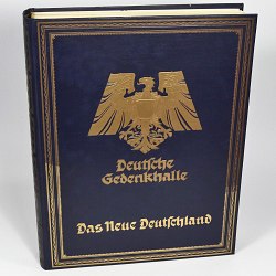 GIANT GERMAN Nazi BOOK 1939 - 8 lbs. Memorial Hall Adolf Hitler SS SA