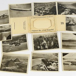 12 Zeppelin LZ 127 Landmark Photos Graf Zeppelin Flights 1930s Airship