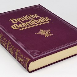Giant Book German early history up to 1925 w/32 plates Teutons Emperor
