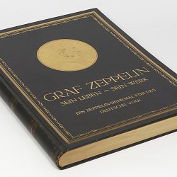 Graf Zeppelin Memorial Book 1929 Airship, personality, achievements ++