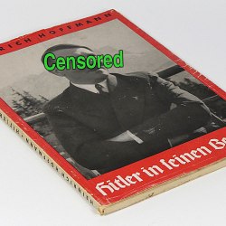 Adolf Hitler Berghof Book of Obersalzberg w/86 Heinrich Hoffmann photo