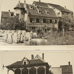 Ulm Architecture Portfolio w/30 collotypes 1900's German Minster Abbey
