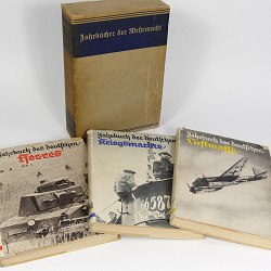 German Set of WW2 Wehrmacht Yearbook's 1941 w/200+ photos Navy Army