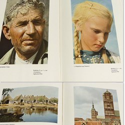 Pomerania Konigsberg Danzig German Photo Book 1940 w/52 Agfa Color pic