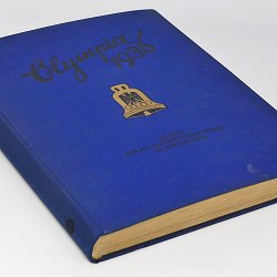 Olympics 1936 Berlin Book w/196 photo Summer Games Olympia Jesse Owens