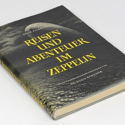German Zeppelin Book w/77 photo Airship Hindenburg LZ 1 LZ 129 Graf