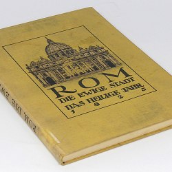 ROME Vatican Italy 1925 Photo Book w/84 gravure pics Holy Year 1925