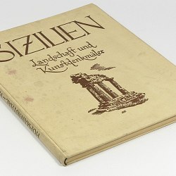 Sicily Photo book w/124 pics in 1920s Italy Palermo Monreale Taormina