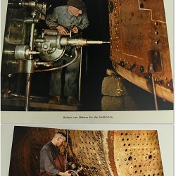 Henschel SAR Class 23 Industrial Locomotive Album 1940 b&w+color photo