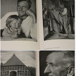 Lower Saxony German Picture Book 1942 w/78 photos True Face Folk