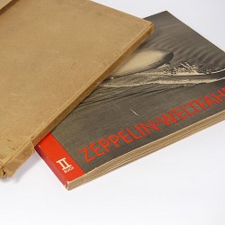 Graf Zeppelin LZ127 Cigarette Album w/155 photos World Travels Brazil