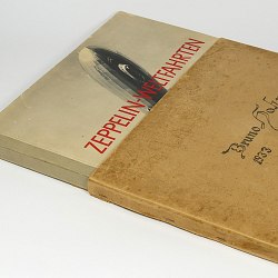 German Zeppelin Album w/264 photos Airship Graf LZ 127 Book Japan